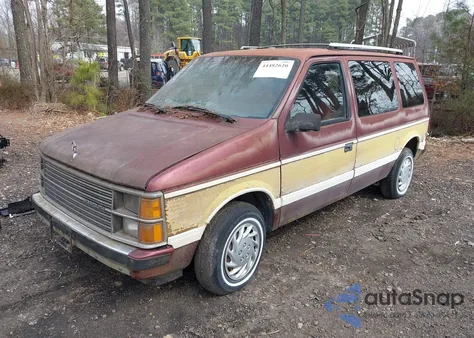 1986 Plymouth Voyager Le z USA, uszkodzony, nr VIN 2P4FH51G1GR861419